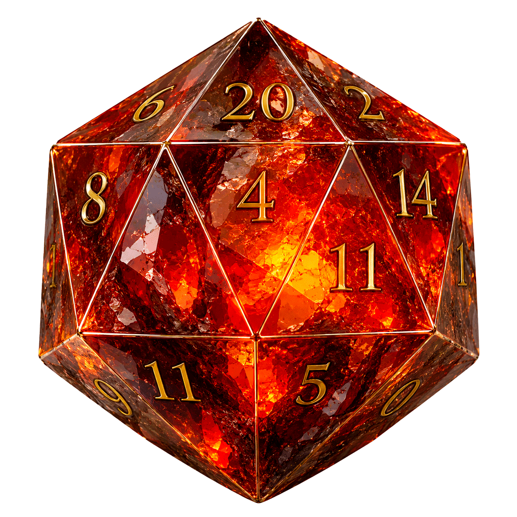 D20 Grenat